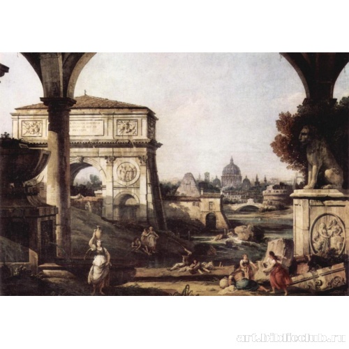 Римское каприччио, арка Тита