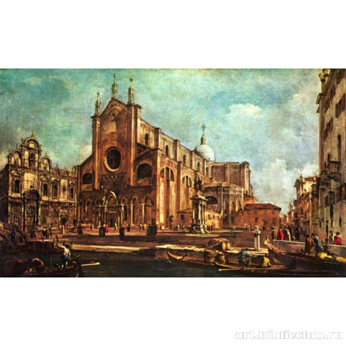 Площадь перед Санти Джованни э Паоло в Венеции