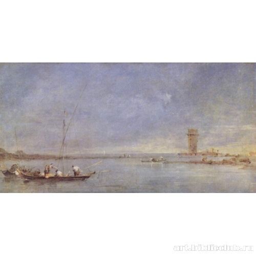 Вид на лагуну с башней Мальгера