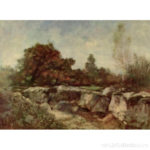 Скалы в Фонтенбло