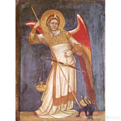 Архангел Михаил взвешивает душу