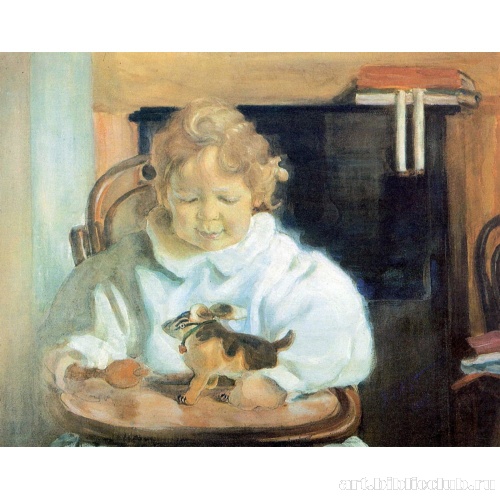 Портрет Андрея Львовича Бакста, сына художника