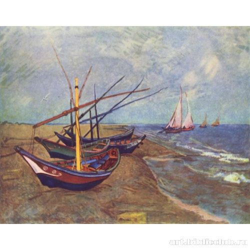 Рыбачьи лодки на берегу в Сен-Марье