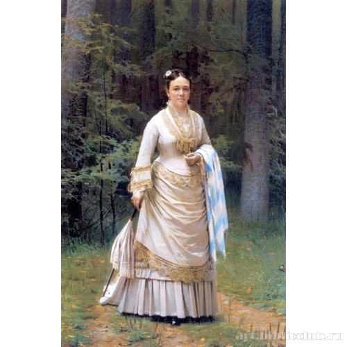 Портрет Веры Николаевны Третьяковой