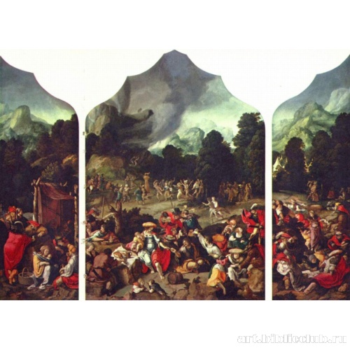 Евреи пляшут вокруг золотого тельца