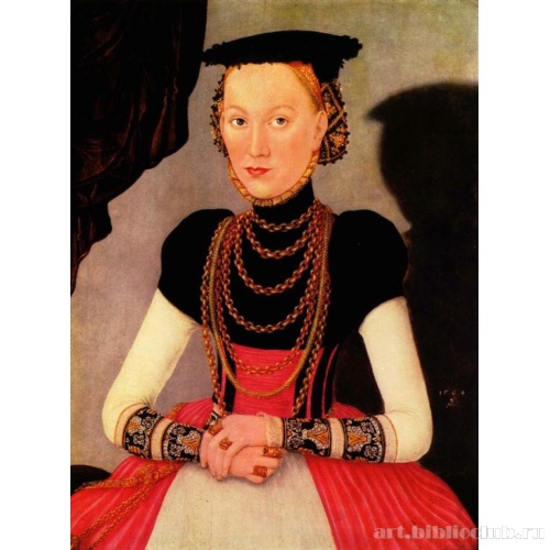 Портрет знатной дамы