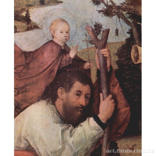 Св. Христофор. Фрагмент