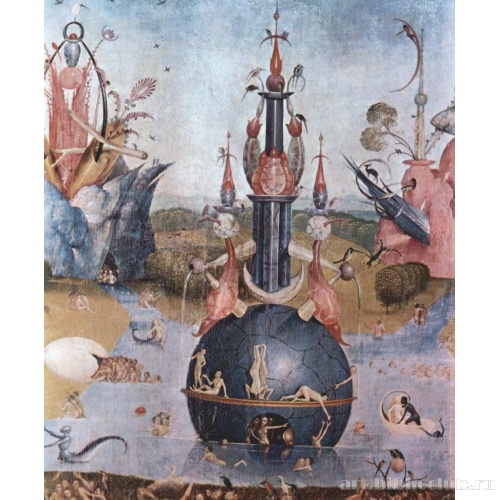 Сад земных наслаждений. Триптих. Центральная часть. Фрагмент