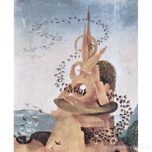 Сад земных наслаждений. Триптих. Левая створка. Фрагмент