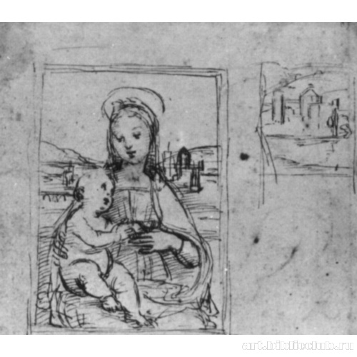 Эскиз Мадонны Нортона Саймона