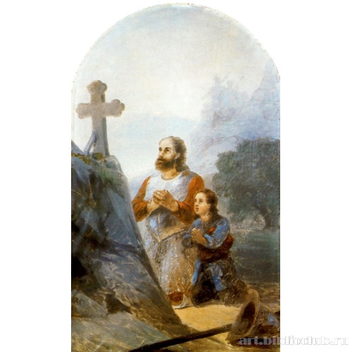 Клятва перед Аварайской битвой (Полководец Вартан Мамиконян)