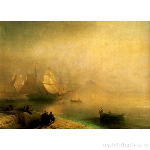 Неаполитанский залив в туманное утро