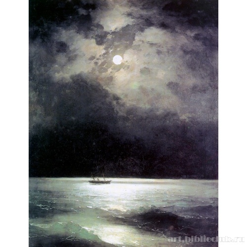 Черное море ночью