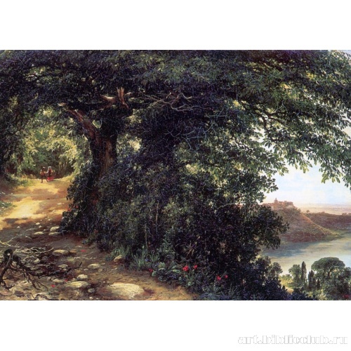 Вид Катель-Гандольфо близ Рима