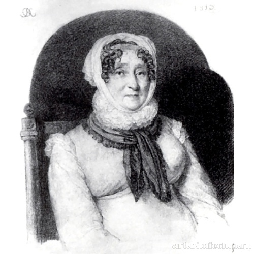 Портрет Елизаветы Марковны Олениной