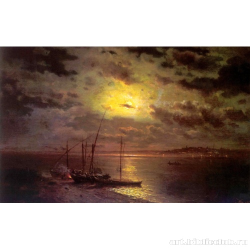 Лунная ночь на реке