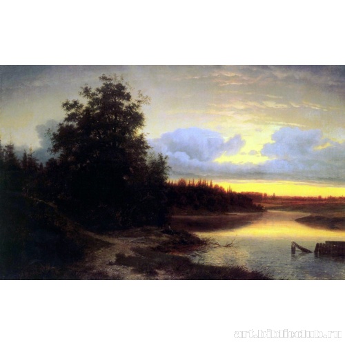 Ночь на реке Мологе