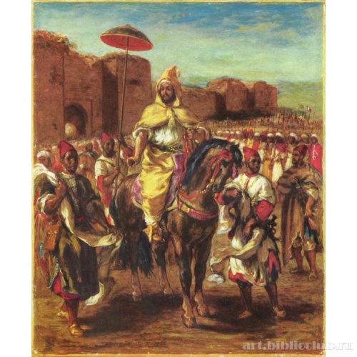 Портрет султана Марокко