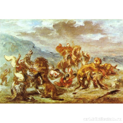 Охота на львов