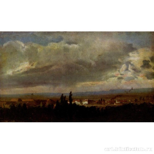 Пейзаж с грозой под Дрезденом