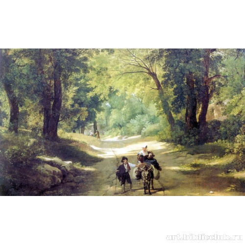 Аллея в Альбано