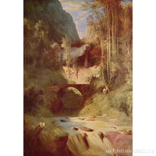 Лесной овраг