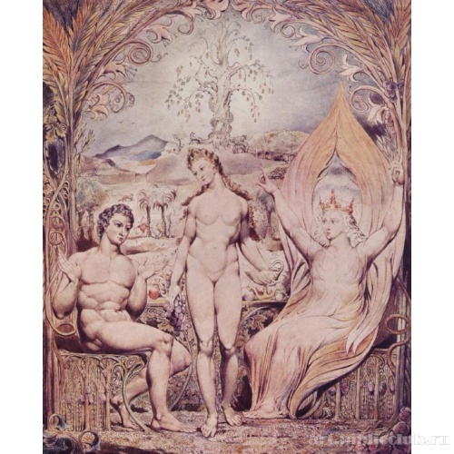 Архангел Рафаил с Адамом и Евой