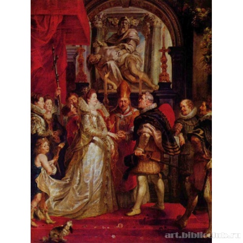 Обручение Генриха Четвертого и Марии Медичи во Флоренции