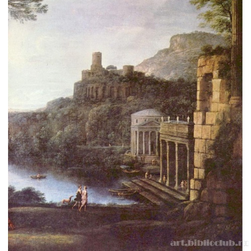 Пейзаж с нимфой Эгерией и царем Нумой