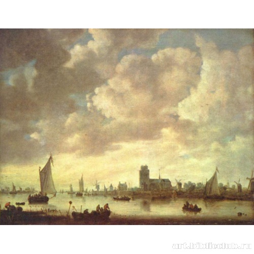 Вид на Мерведе близ Дордрехта