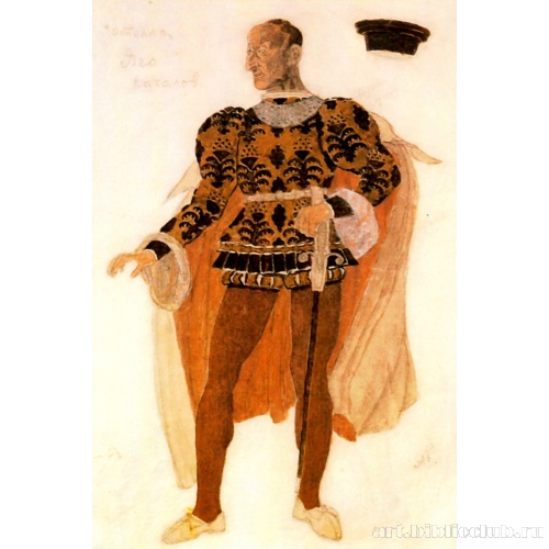 Яго. Эскиз костюма к трагедии У. Шекспира «Отелло»