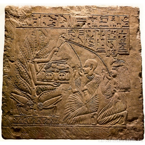 Стела жреца Сехмет Ниаи и его жены