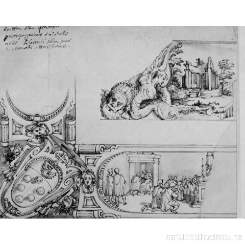 Эскиз росписи потолка