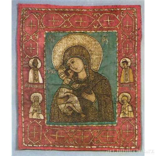 Владимирская Икона Божией Матери с избранными святыми
