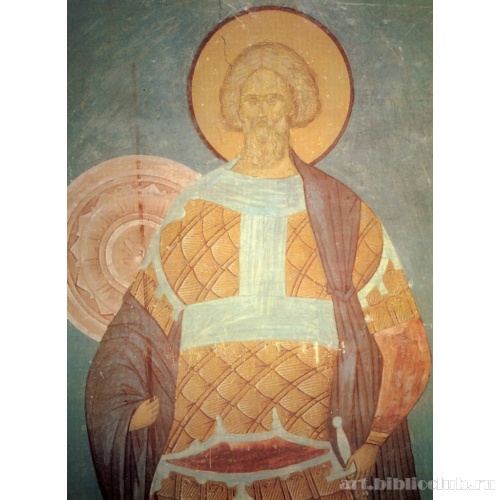 Фреска на столбе «Собор Рождества Богородицы»