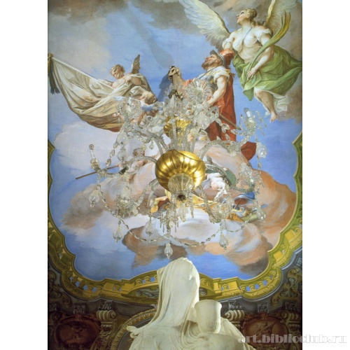 Фреска «Победа, ведущая принца к славе»