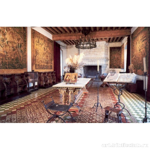 Замок Ланже. Зала, где происходил свадебный пир Карла VIII и Анны Бретонской