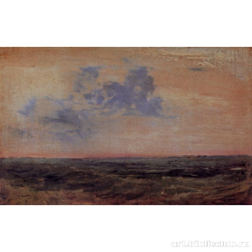 Эскиз моря и неба. Остров Уайт
