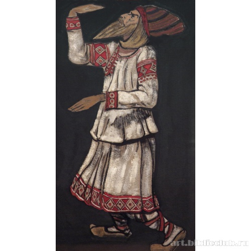 Старик. Эскиз костюма